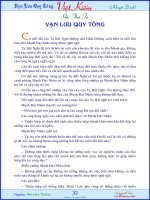 Tài liệu Vạn lưu quy tông - tập 4 doc