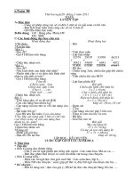 Tài liệu Giáo án các môn lớp 3-tuần 30(coKNS)