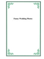 Tài liệu Funny Wedding Photos doc