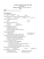 Bài soạn de thi hk1 ly6