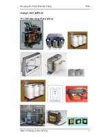 Tài liệu Slide Máy biến áp doc