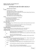 Tài liệu KE HOACH CHUYEN MON THANG 09-2010 - 2011.