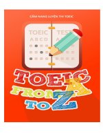 Cẩm nang TOEIC từ A đến Z