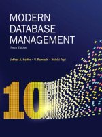 Modern database management   10ed 