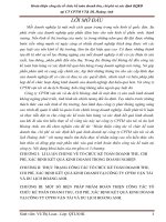 Hoàn thiện công tác tổ chức kế toán doanh thu, chi phí và xác định kết quả kinh doanh tại công ty CPTM vận tải và du lịch hoàng anh 