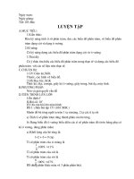 Tài liệu giáo án số hoc từ tiết 103 đến hết năm