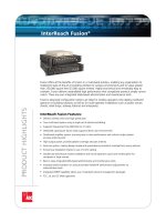 Tài liệu InterReach Fusion® pdf