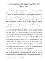 Hoàn thiện tổ chức công tác kế toán nguyên vật liệu, công cụ dụng cụ tại chi nhánh công ty TNHH một thành viên cảng hải phòng xí nghiệp xếp dỡ chùa vẽ 