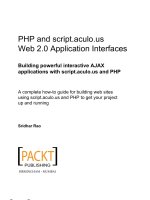 Tài liệu PHP and script.aculo.us Web 2.0 Application Interfaces- P1 ppt