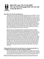 Tài liệu Bệnh rối loạn tính tự kỷ(ASD) pdf