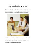 Tài liệu Sếp nữ cần lắm sự tự tin! doc