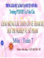 Tài liệu dinh li pytago