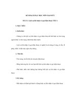 Tài liệu ĐẠO ĐỨC - BÀI 11: Lịch sự khi nhận và gọi điện docx