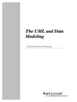 Tài liệu The UML and Data Modeling pptx