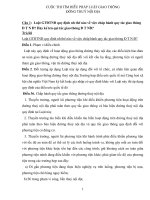 Tài liệu Bai thi luat giao thong duong thuy noi dia pptx