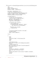 Tài liệu PHP: The Good Parts: Delivering the Best of PHP- P6 doc