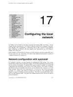 Tài liệu Chapter-17-Configuring the local network pdf