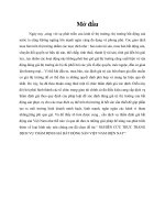 NGHIÊN CỨU THỰC TRẠNG DỊCH VỤ THẨM ĐỊNH GIÁ BẤT ĐỘNG SẢN VIỆT NAM HIỆN NAY