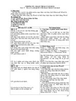 Tài liệu Giáo án Tin học lớp 6 Học kỳ II