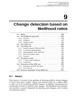 Tài liệu Adaptive lọc và phát hiện thay đổi P9 docx