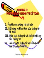  PHƯƠNG PHÁP CHỨNG TỪ KẾ TOÁN