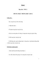 Tài liệu Đạo dức - TRUNG THỰC TRONG HỌC TẬP ppt