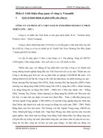 Phân tích quản trị chiến lược kinh doanh của công ty sữa vinamilk 