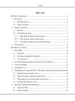 Thiết kế và xây dựng website mimes restaurant 