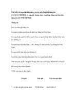 Tài liệu Cấp Giấy chứng nhận khả năng chuyên môn Hoa tiêu hàng hải (GCNKNCMHTHH) và cấp giấy chứng nhận vùng hoạt động của Hoa tiêu hàng hải (GCNVH ĐHTHH) doc