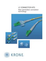 Tài liệu Datasheet - FO - Connector - LC doc