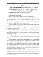 THỰC TRẠNG CHI PHÍ sản XUẤT và GIÁ THÀNH sản PHẨM của CÔNG TY cổ PHẦN THAN núi béo 