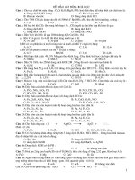 Tài liệu de khao sat hoa 9 cuoi nam