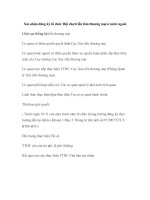 Tài liệu Xác nhận đăng ký tổ chức Hội chợ/triển lãm thương mại ở nước ngoài ppt