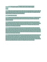 Truyện ngắn: Nếu chỉ còn một ngày