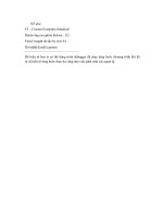 Tài liệu Xử lí ngoại lệ phần cuối pdf