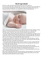 Dụ bé ngủ nhanh 