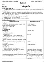 Bài soạn TV lớp 4 tuần 26