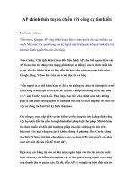 Tài liệu AP chính thức tuyên chiến với công cụ tìm kiếm doc