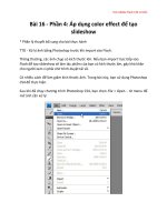 Tài liệu Học Adobe Flash CS4 cơ bản Bài 16 - Phần 3 pdf