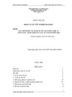 Quá trình hợp tác kinh tế giữa hai tỉnh nghệ an (việt nam)   xiêng khoảng (lào) từ năm 1991 đến 2008 