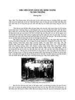 Tài liệu SINH VIÊN DƯỢC KHOA NẤU BÁNH CHƯNG TẠI SÂN TRƯỜNG docx