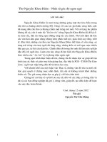 Thơ nguyễn khoa điềm nhìn từ góc độ ngôn ngữ 