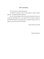 Phát triển lực lượng đại lý bảo hiểm tại công ty bảo việt hà nội thực trạng và giải pháp 