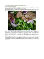 Thực đơn ngon khỏe, dễ nấu 