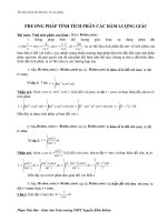 Gián án phuong phap tich phan ham luong giac