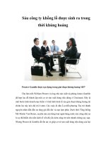 Tài liệu Sáu công ty khổng lồ được sinh ra trong thời khủng hoảng pptx