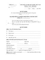 Tài liệu Biểu mẫu