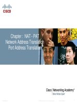 Hướng dẫn làm NAT - Quản trị hệ thống Cisco