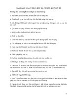 Tài liệu Bản đánh giá an toàn bức xạ ppt