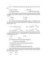 Gián án 150 cau hoi TN vat ly 12